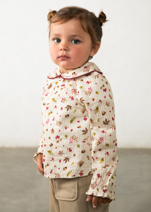 Baby Girl Textured Blouse