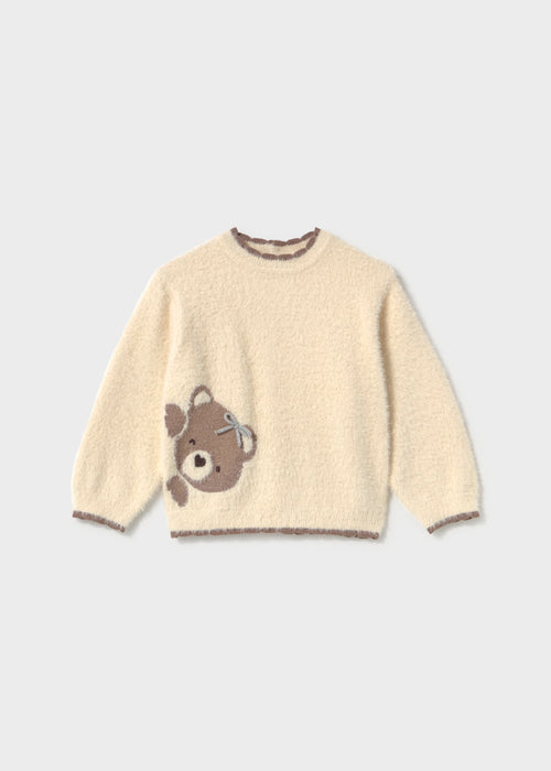 Baby Fuzzy Bear Sweater