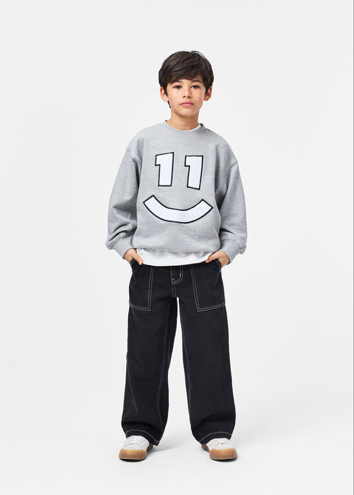 Magni Sweatshirt Grey Melange