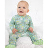 Lev Baby Boys' Viscose Bamboo Zipper Footie Golf