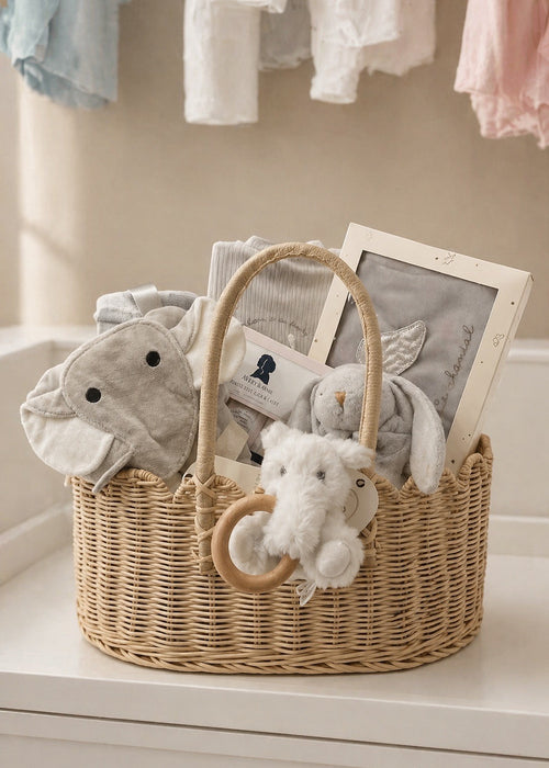 Luxury Neutral Gift Basket