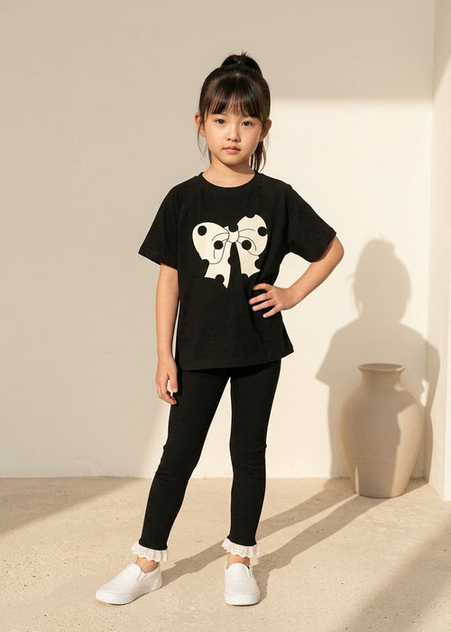 Dots Bow T-Shirt