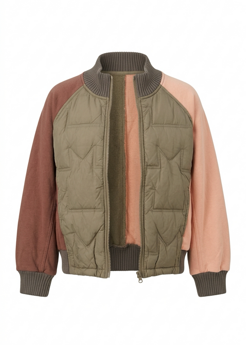 Multicolored Bomber Jacket
