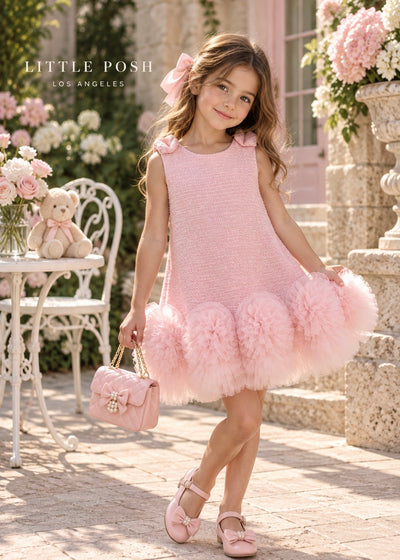 Pink Tulle Party Dress