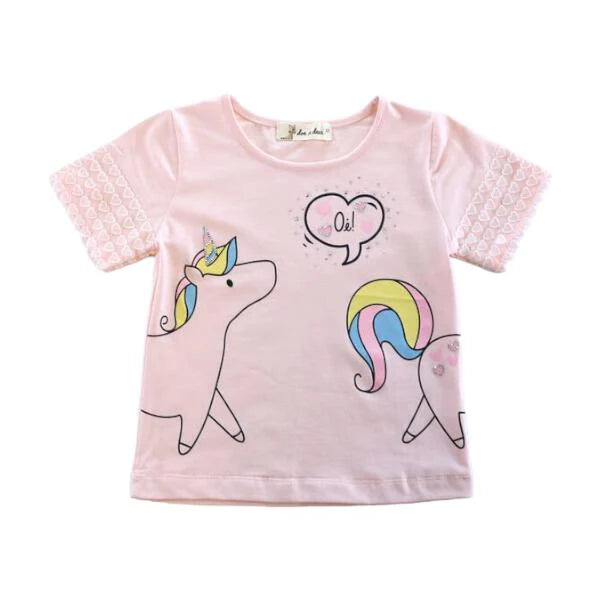 Girl unicorn t-shirt