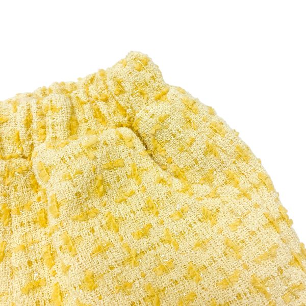 Yellow Tweed Set