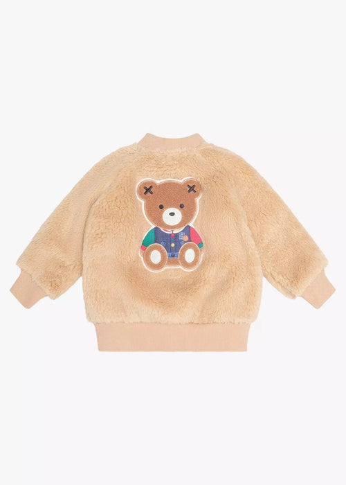 Sitting Huxbear Furry Jacket