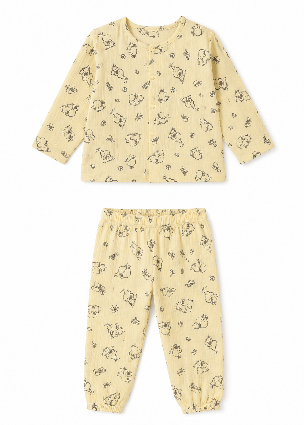 Little Elephant Bamboo Pajama Set