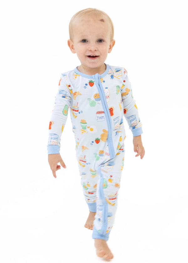 Breakfast Club Blue Convertible Romper