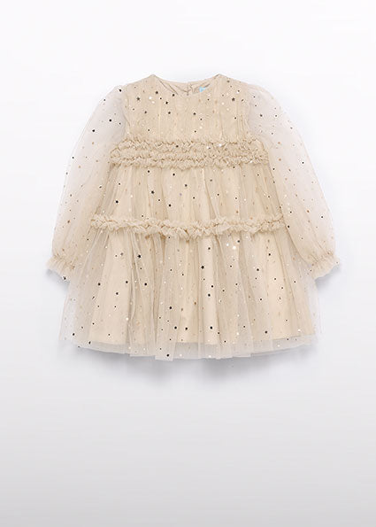 Girls Star Tulle Dress