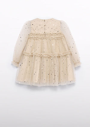 Girls Star Tulle Dress