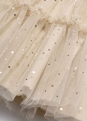 Girls Star Tulle Dress