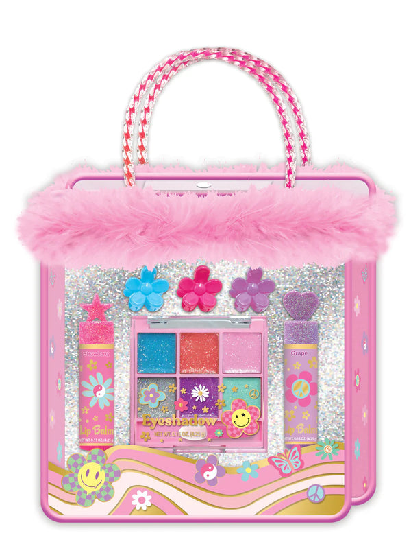 Groovy Flower Fancy Beauty Bag