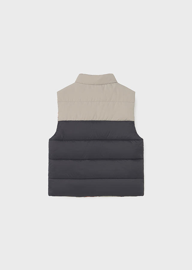 Baby Reversible Vest - Orange