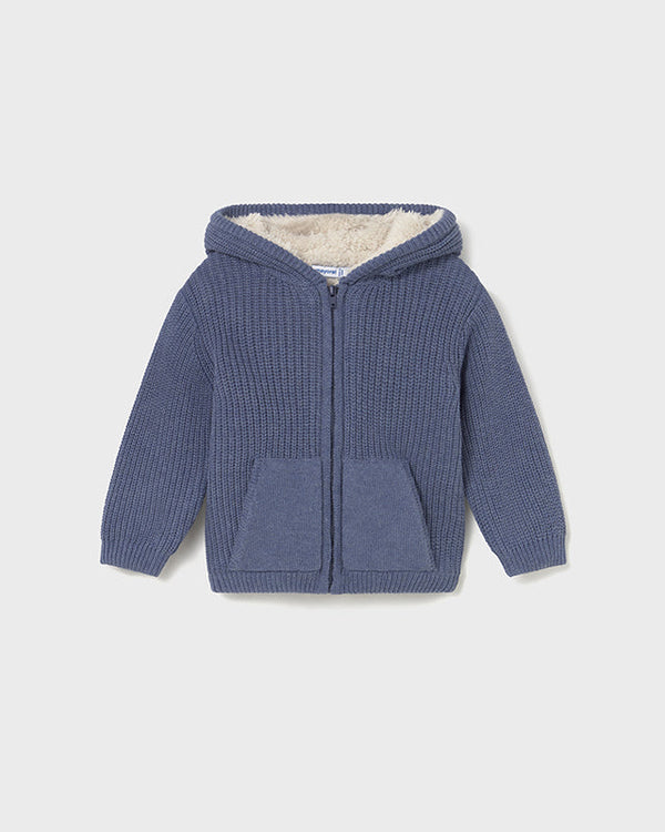 Baby Knit Whale Sweatshirt with Ears