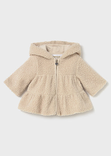 Newborn Girl Zip Sweatshirt