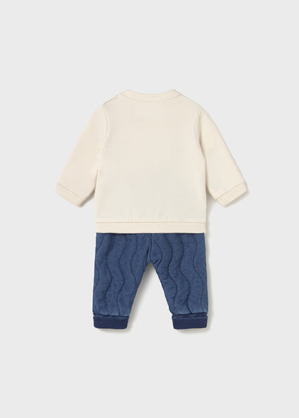 Newborn Boy Padded Pants Set