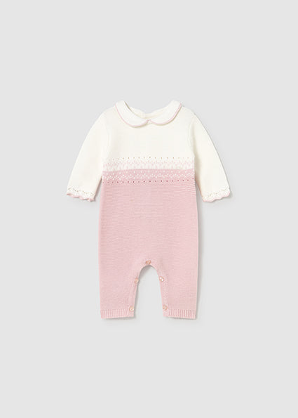 Newborn Girl Knit One Piece