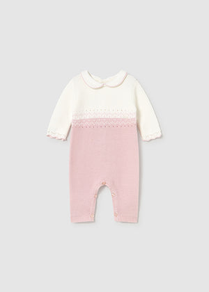 Newborn Girl Knit One Piece