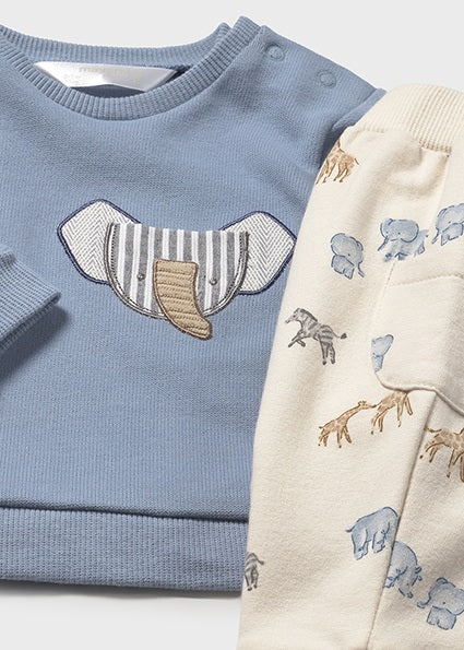 Newborn Boy 4-Piece Animals Set