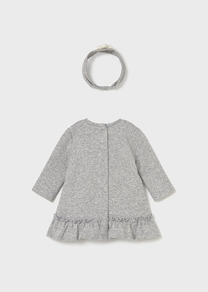 Newborn Girl Dress with Headband