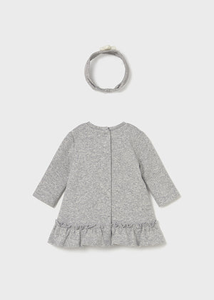 Newborn Girl Dress with Headband