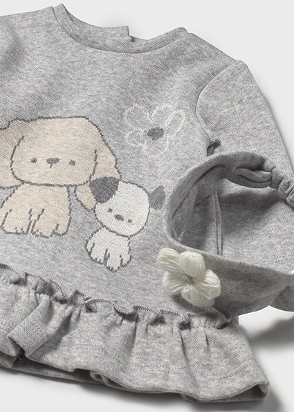 Newborn Girl Dress with Headband