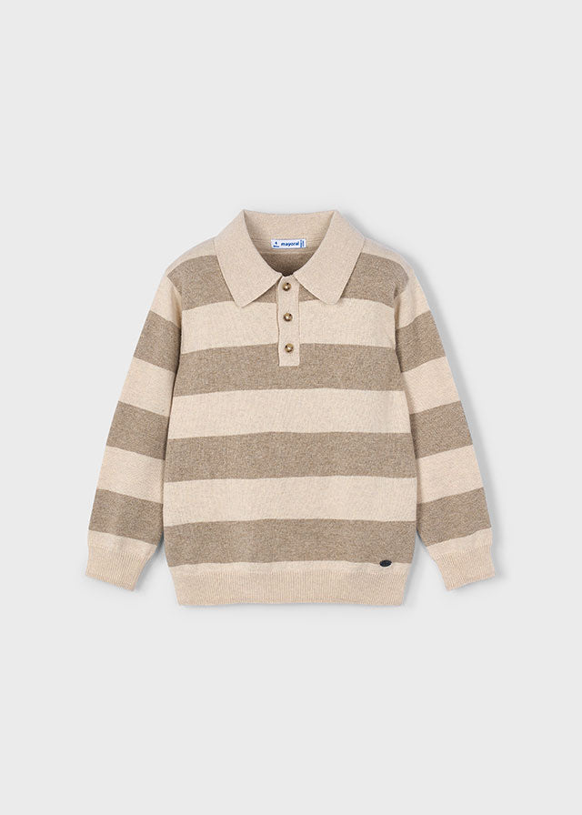 Boy Knit Polo Shirt