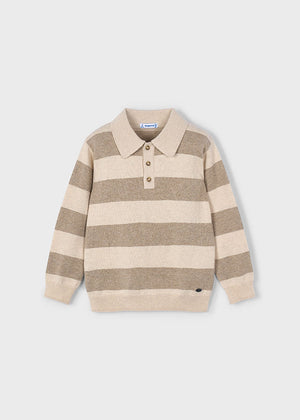 Boy Knit Polo Shirt