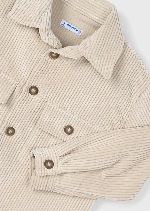 Boy Corduroy Foam Overshirt