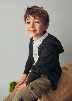 Boy Knit Shadow Cardigan
