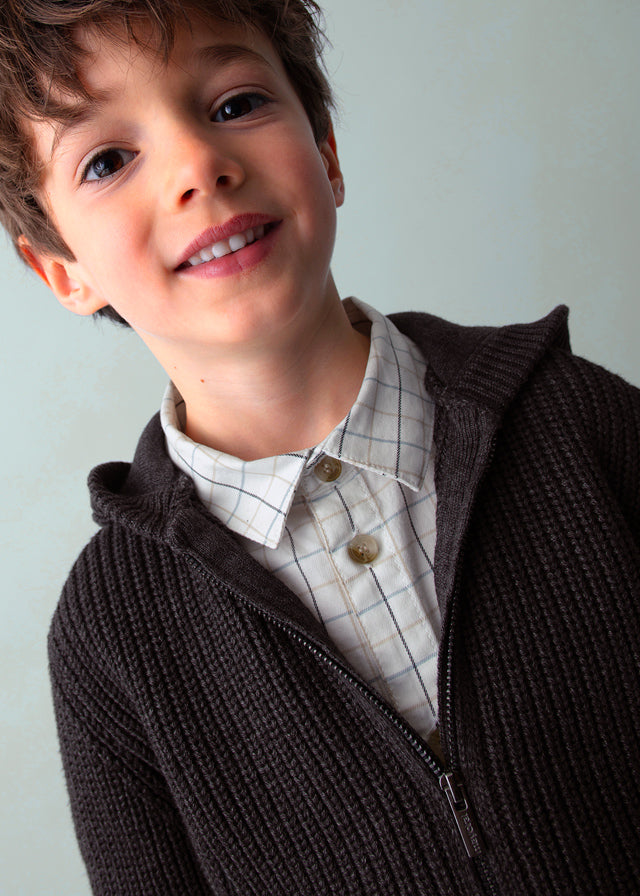 Boy Knit Shadow Cardigan