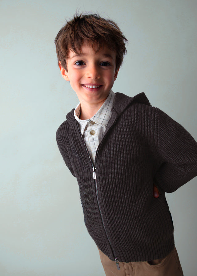Boy Knit Shadow Cardigan