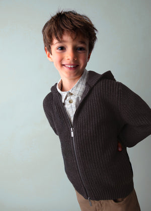 Boy Knit Shadow Cardigan