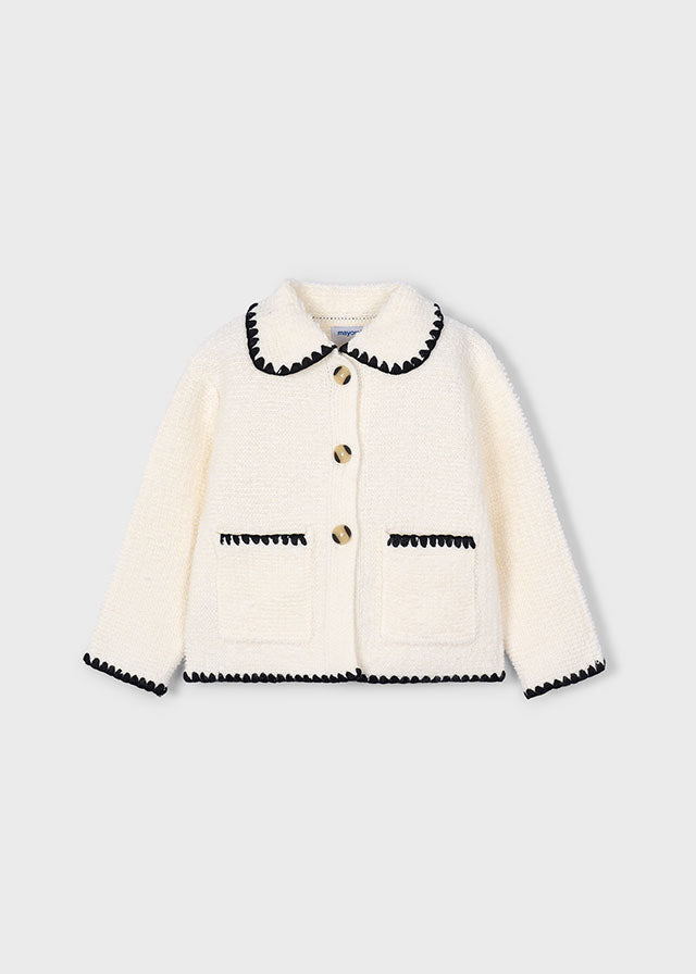 Girl Knit Almond Jacket