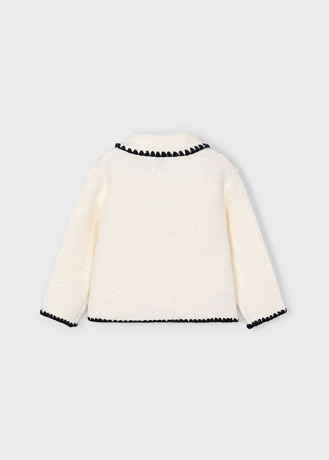 Girl Knit Almond Jacket
