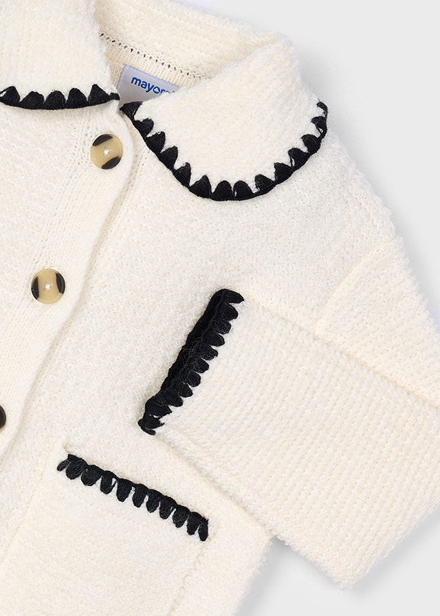 Girl Knit Almond Jacket