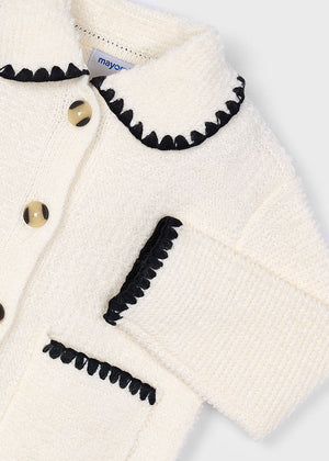 Girl Knit Almond Jacket