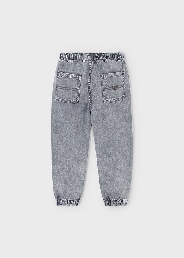 Boy Denim Acid Grey Joggers