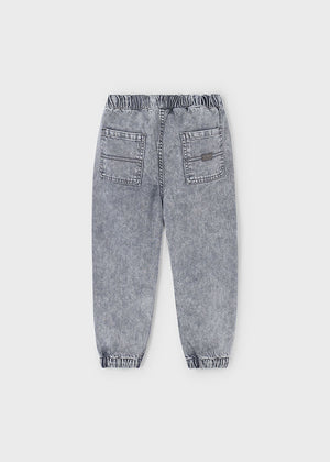 Boy Denim Acid Grey Joggers