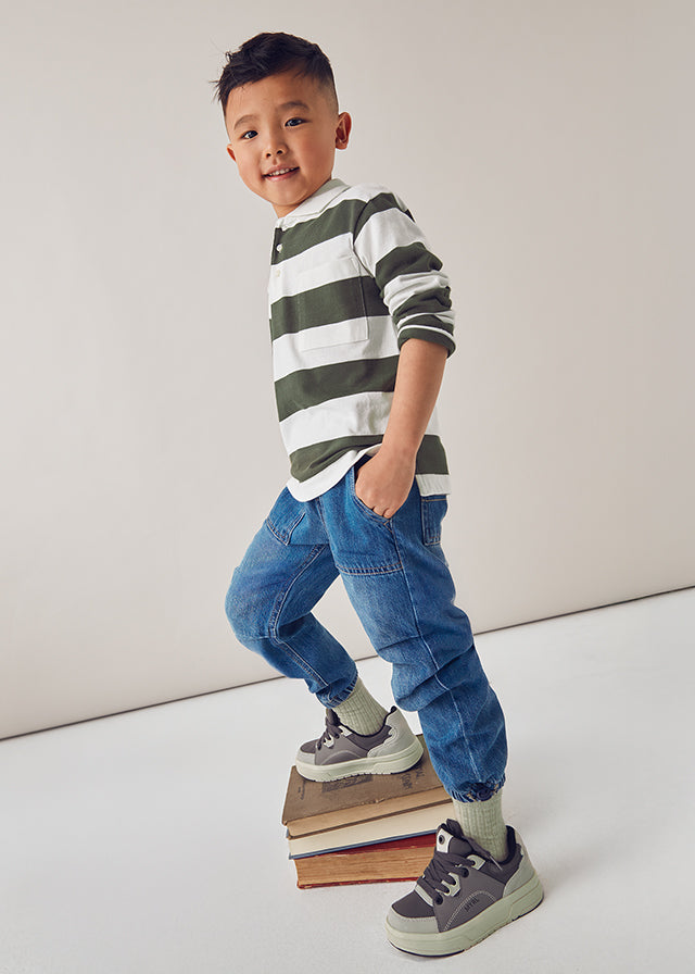 Boy Denim Joggers