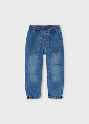 Boy Denim Joggers