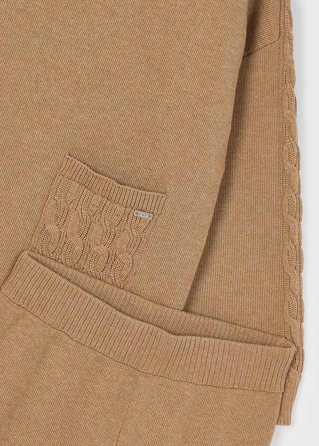 Girl Knit Pants and Hoodie Set