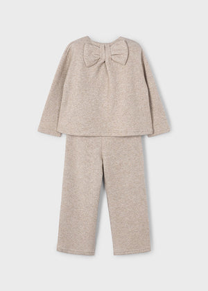 Girl Knit Pants and Sweater Set