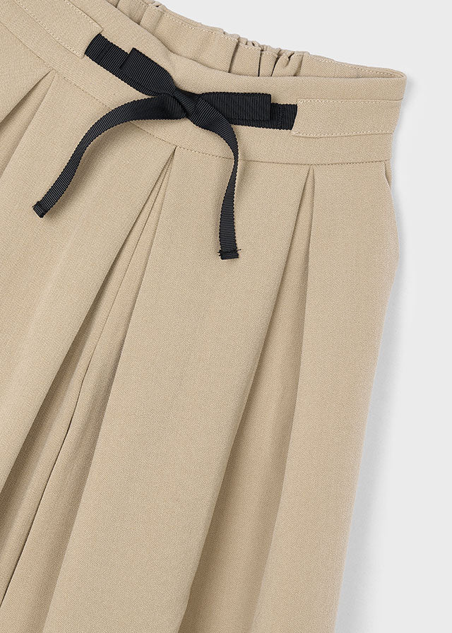 Girl Bow Midi Pants