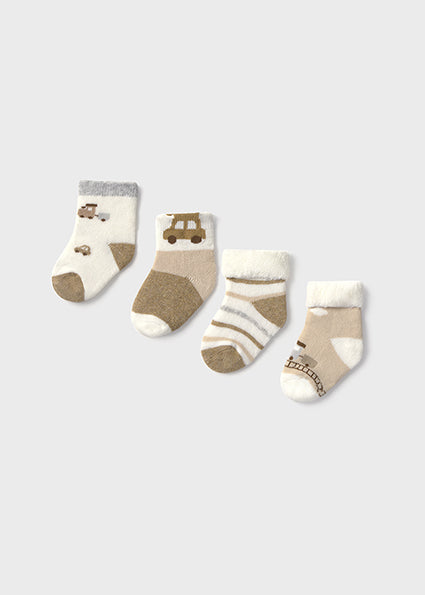 Newborn 4-Pack Toffe vig