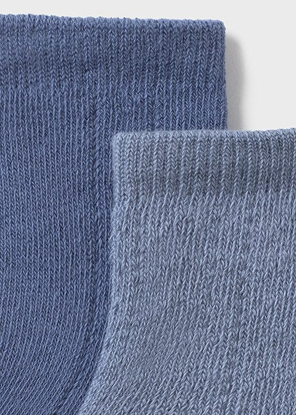 Newborn 2-Pack Blue Socks