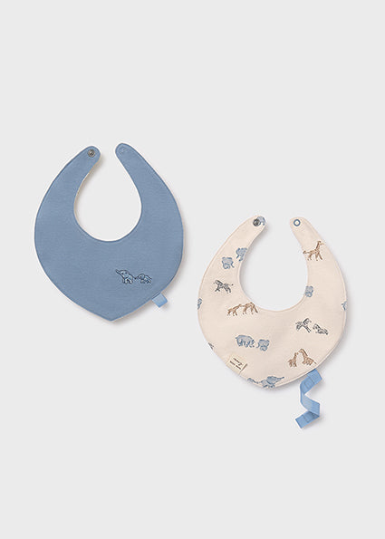 Waterproof 2-Pack Blue bell Bibs