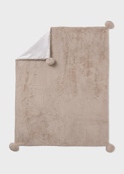 Baby Plush Beige Blanket