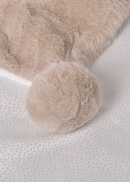 Baby Plush Beige Blanket